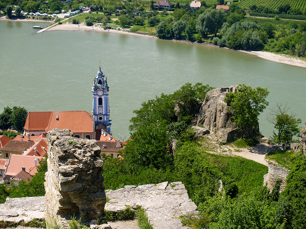 Dürnstein View from Ruine