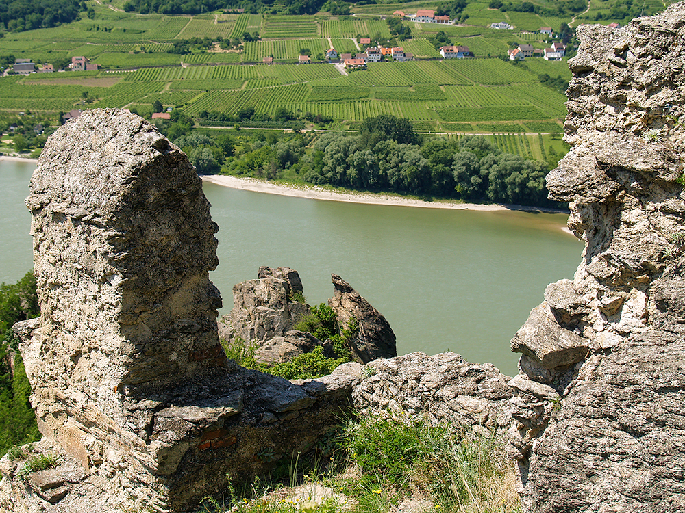 Dürnstein View from Ruine