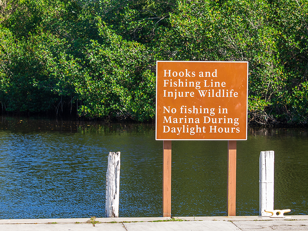 Fishing Sign