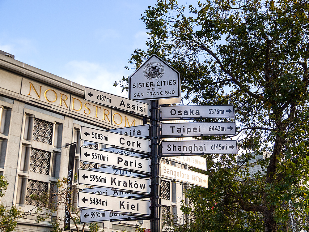 Sister Cities Sign