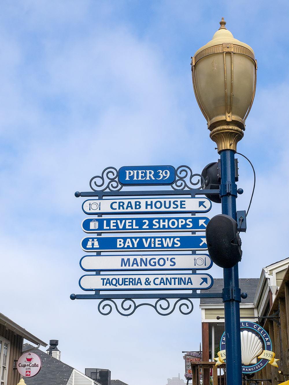 Pier Sign