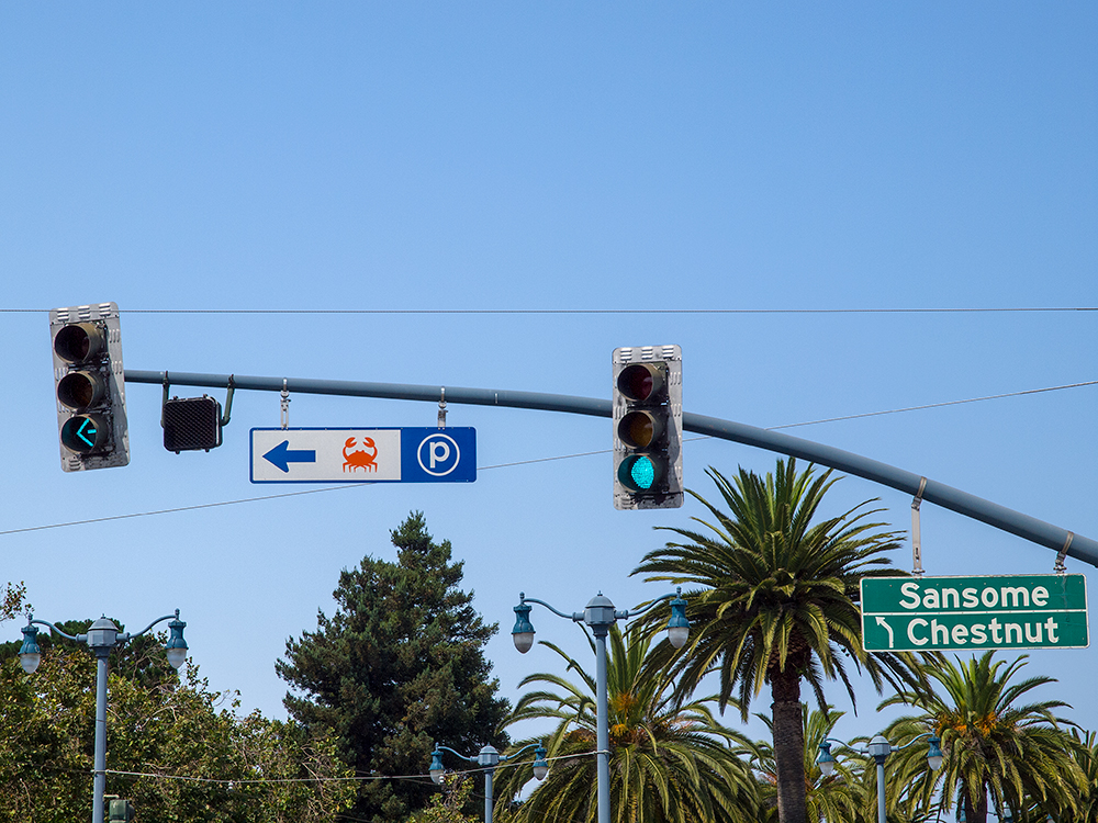 Overhead Sign