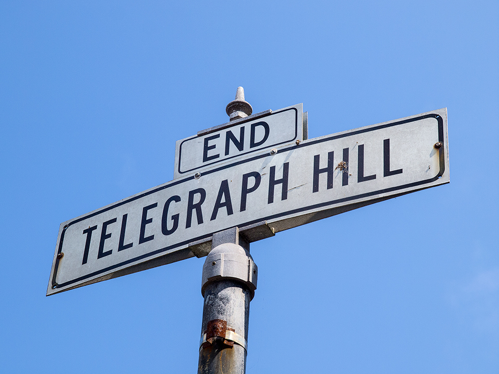 Telegraph Hill Sign