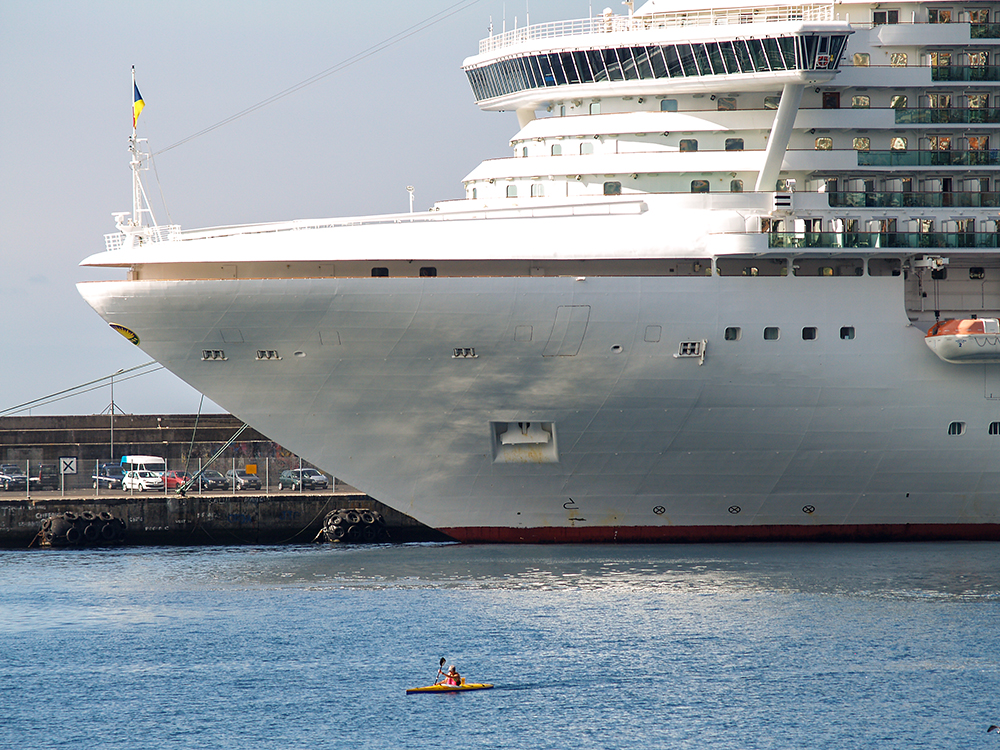 Cruise Ship Paddler