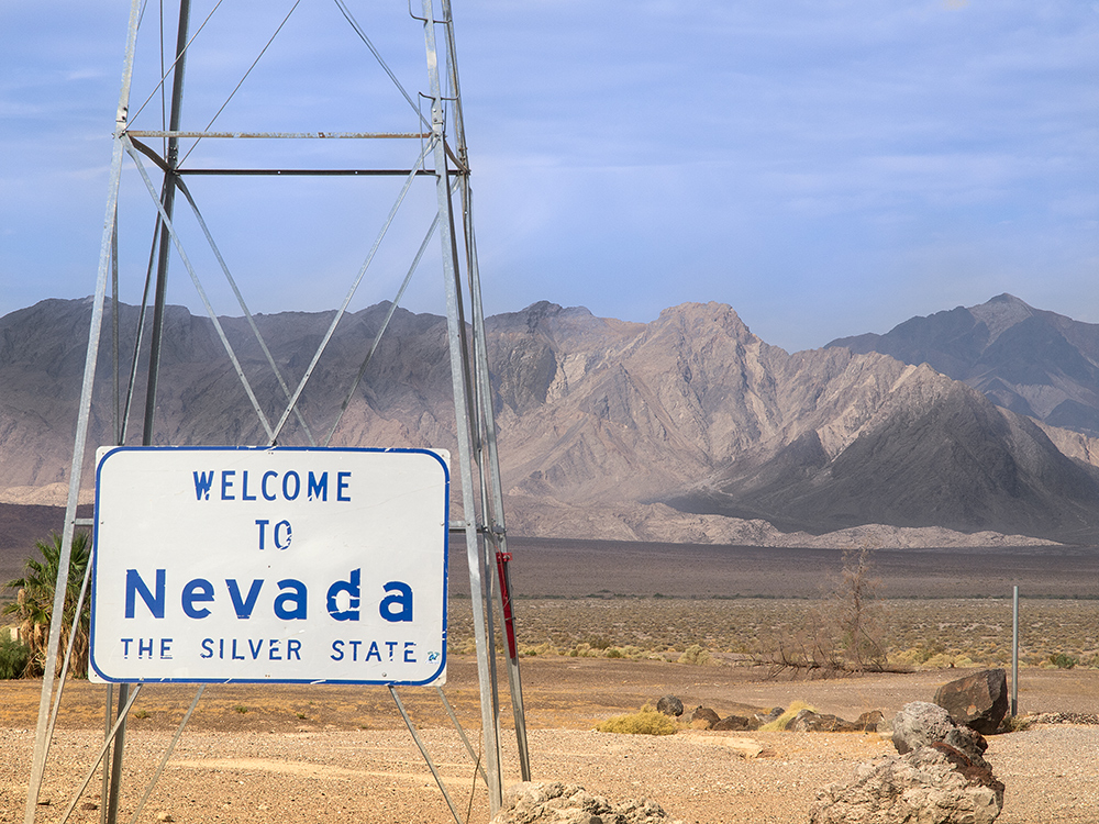 Welcome Sign Amargosa