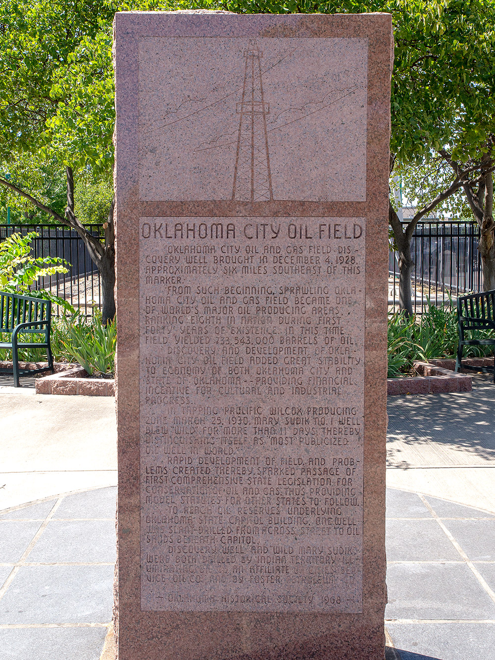 Oilfield Sign