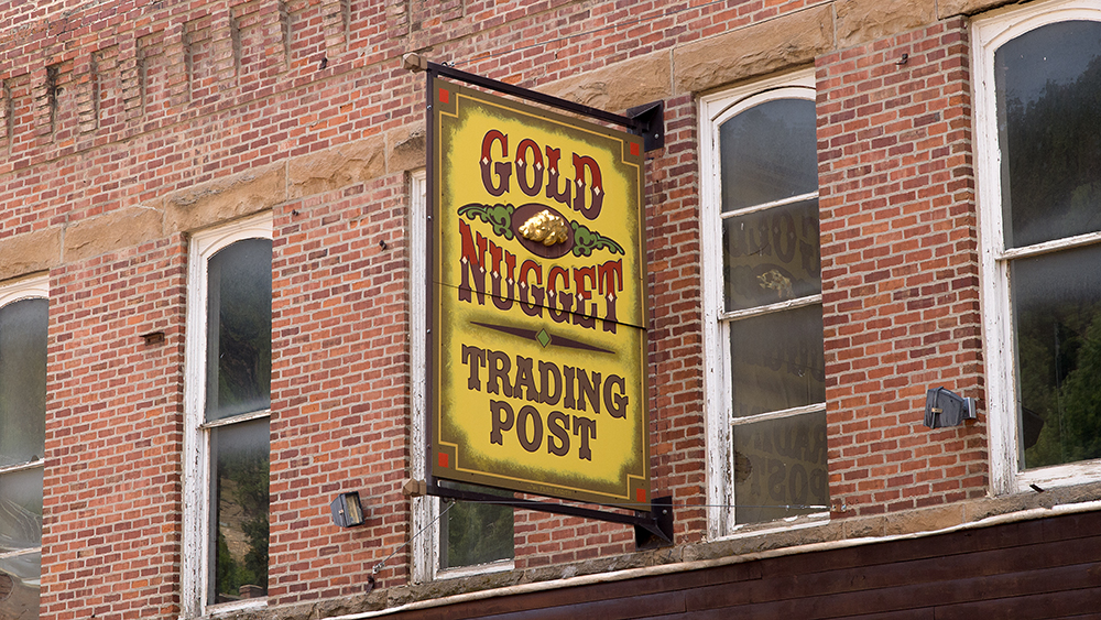 Deadwood Nugget Sign