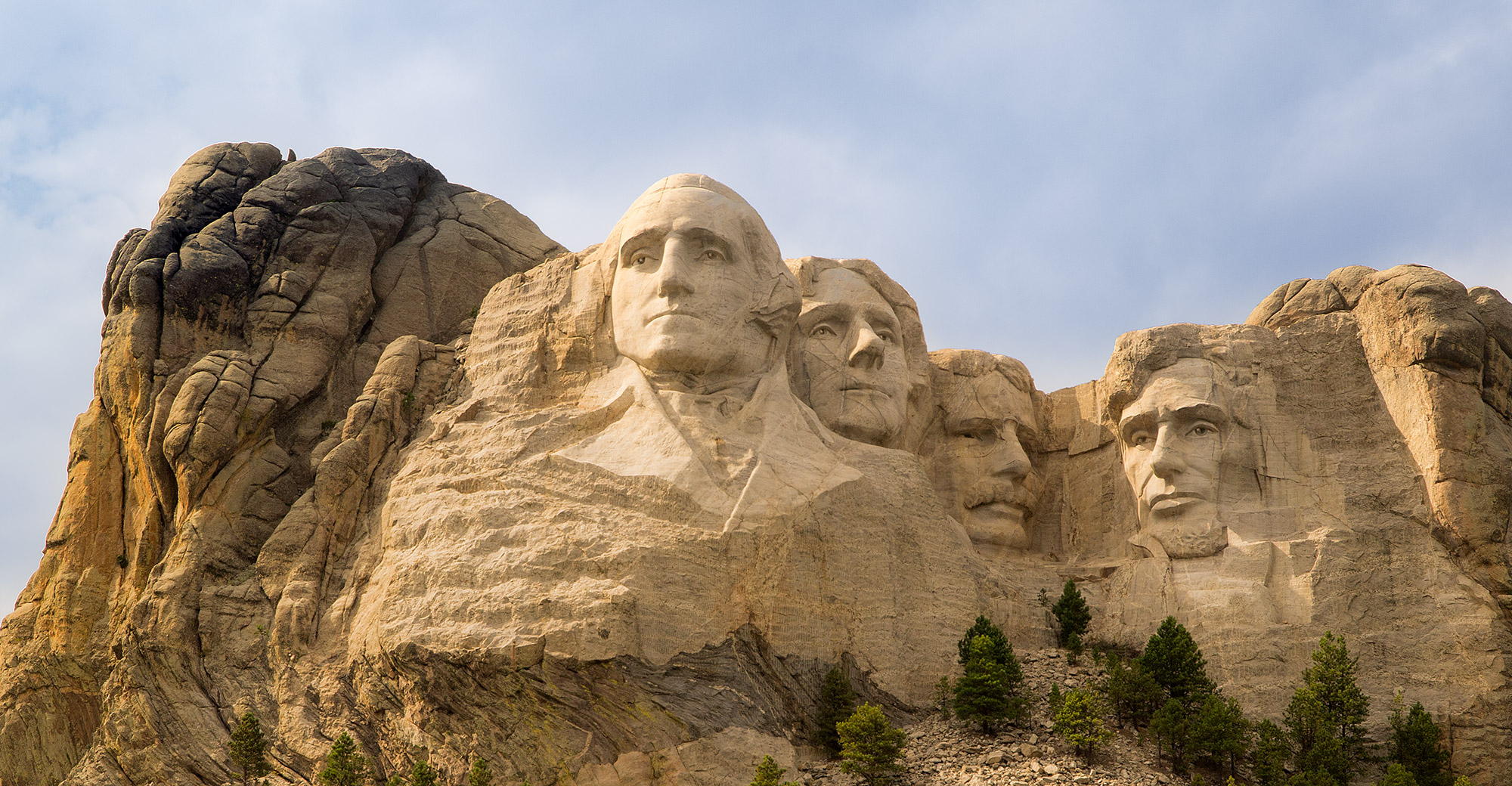 Rushmore Pano Sunset